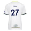 Officiële Voetbalshirt Tottenham Hotspur Lucas 27 Thuis 2022-23 - Heren